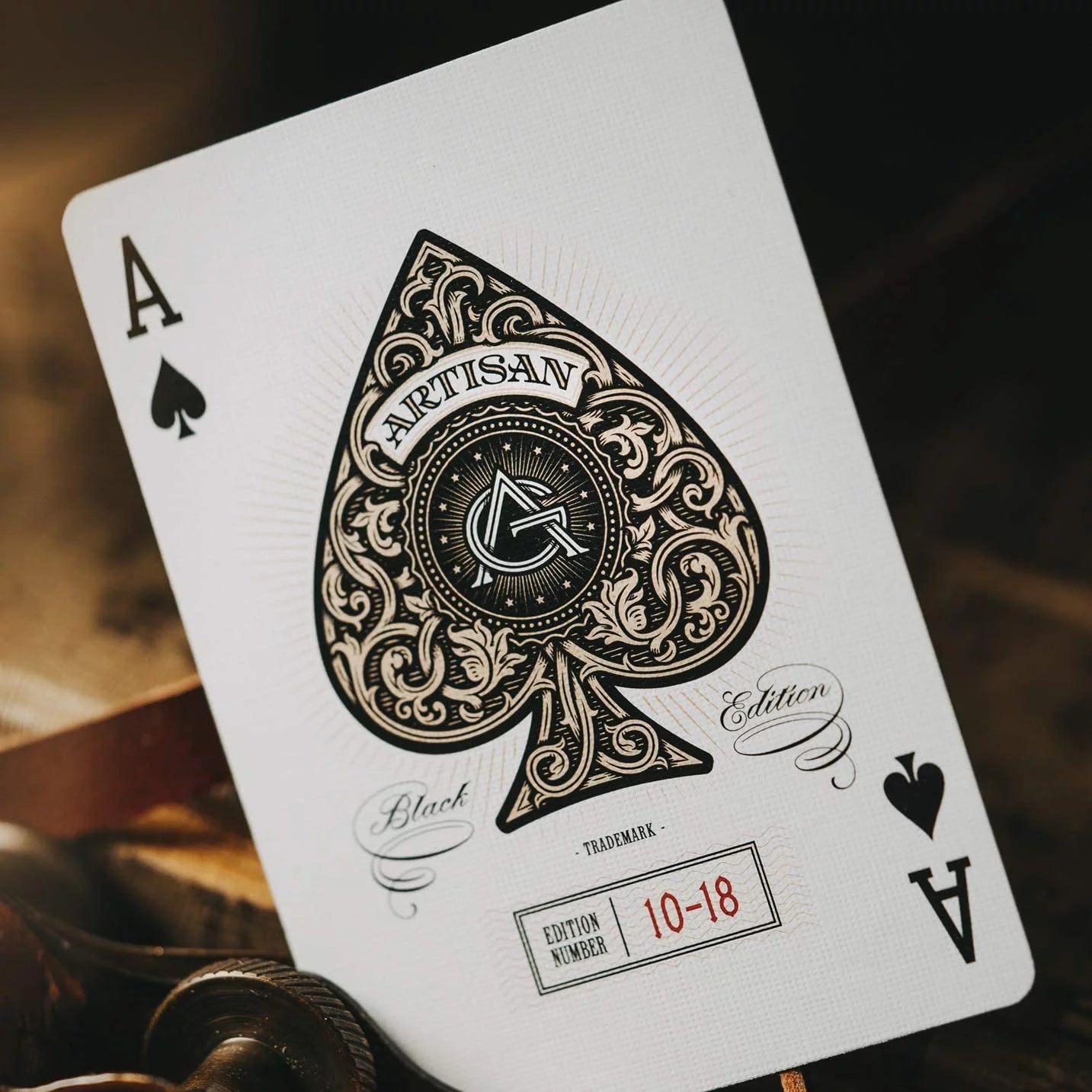 Artisan Playing Cards (Black)