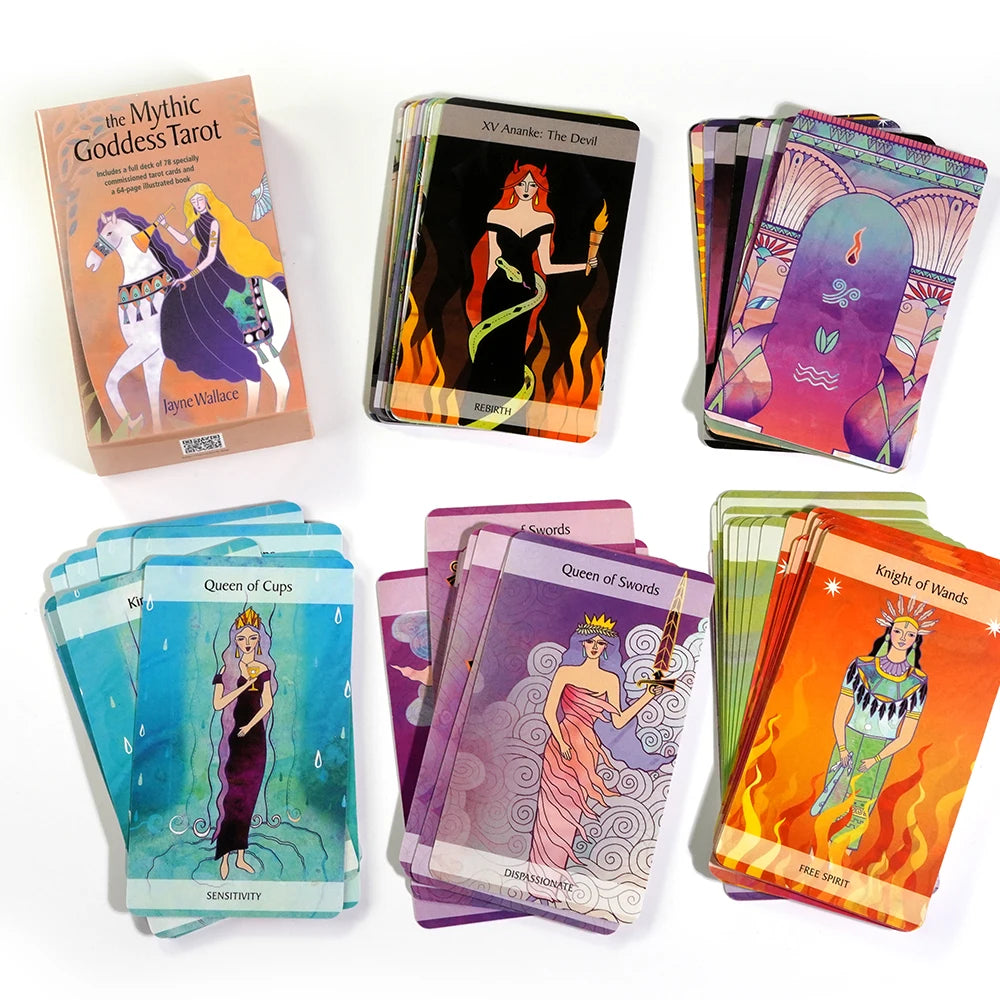 The Mythic Goddess Tarot Includes a Full Deck of 78 Specially Commissioned Tarot Cards