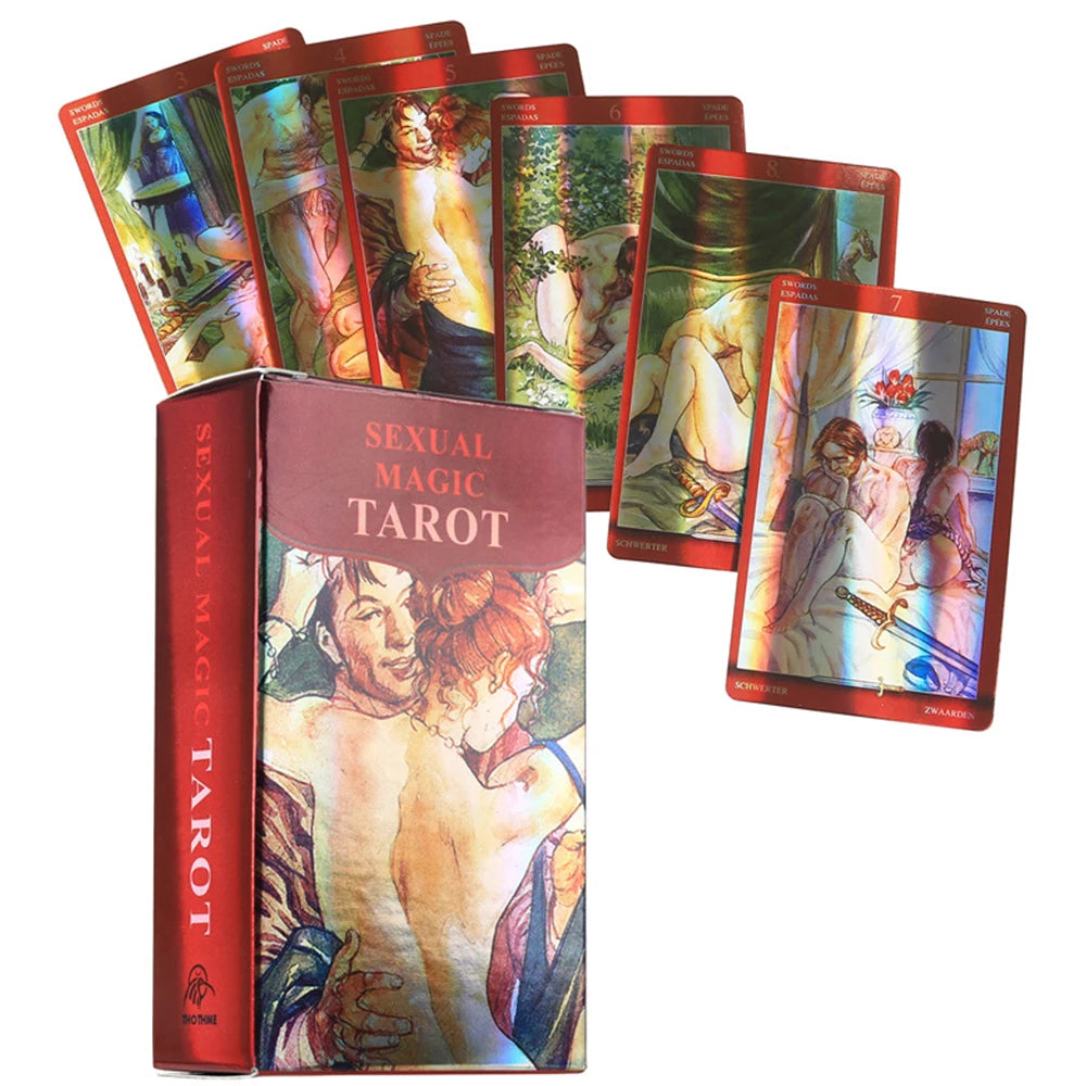 Tarot Del Fuego Cards Tarot for Deck Oracles Electronic Guide Book Game Toy by Ricardo Cavolo