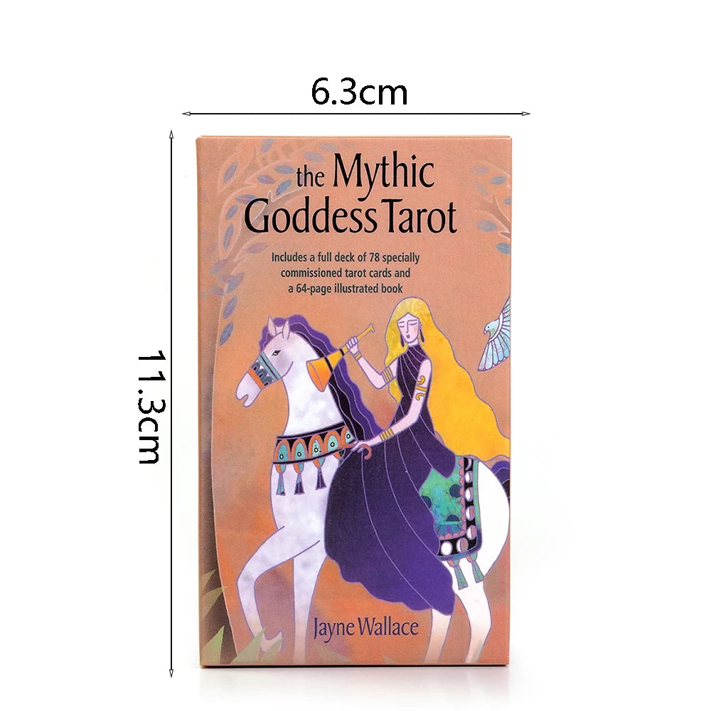 The Mythic Goddess Tarot Includes a Full Deck of 78 Specially Commissioned Tarot Cards