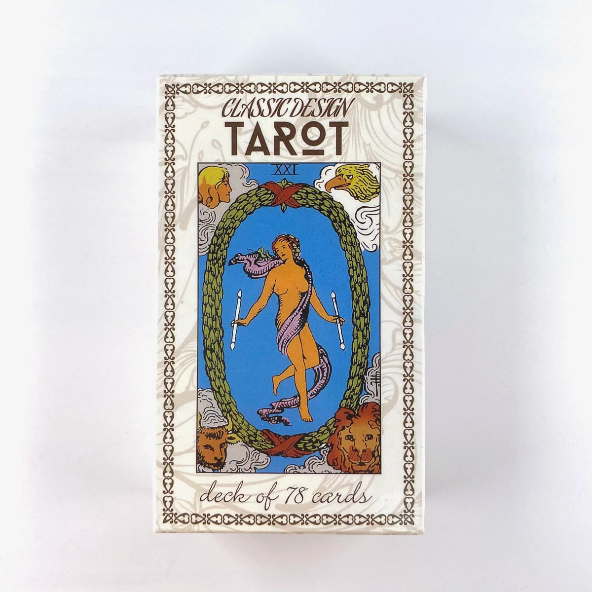 Newest Tarot Cards Lunalapin Rabbit Tarot Deck Tarot Card Game Party Table Board Game Card Deck Fortune-Telling Oracle Cards