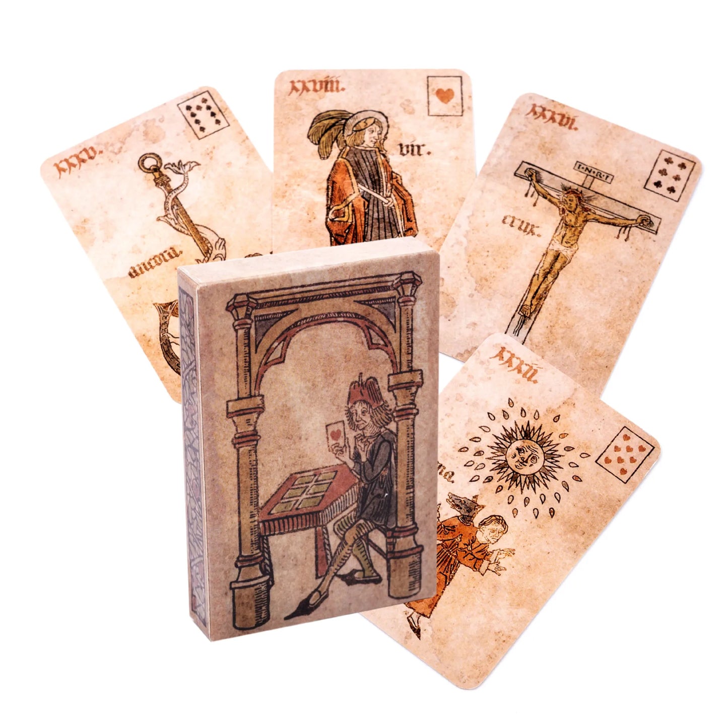 Newest Tarot Cards Lunalapin Rabbit Tarot Deck Tarot Card Game Party Table Board Game Card Deck Fortune-Telling Oracle Cards