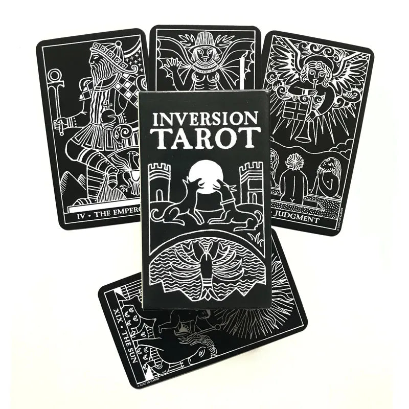 78 Card Crows Tarot Oracle Card for Entertainment Fate Divination Card Game Tarot and a Variety of Tarot Options PDF Guide