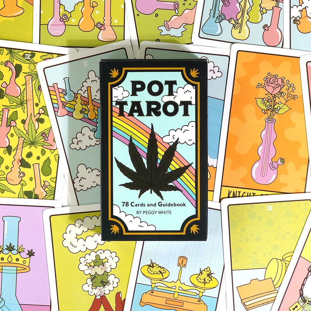 Pot Tarot 78 Pcs Card Deck Travel Version Pocket Size Witchy Beginner Tarot Learning Tarot Cards