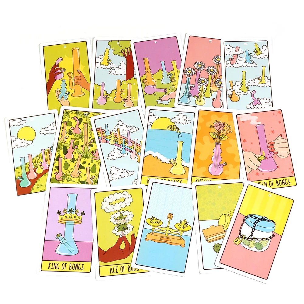 Pot Tarot 78 Pcs Card Deck Travel Version Pocket Size Witchy Beginner Tarot Learning Tarot Cards