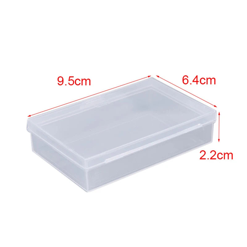 2PCS Plastic Box Playing Cards Container Storage Case Poker Game Card Box