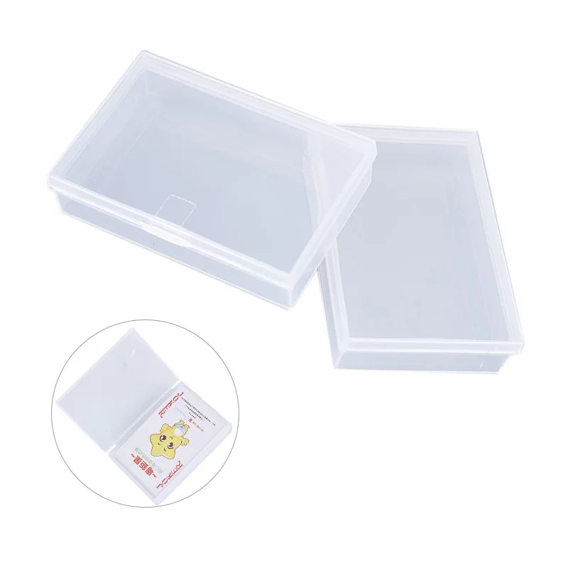 2PCS Plastic Box Playing Cards Container Storage Case Poker Game Card Box