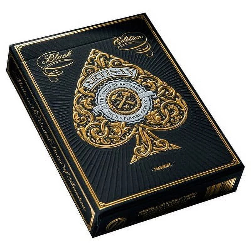 Artisan Playing Cards (Black)