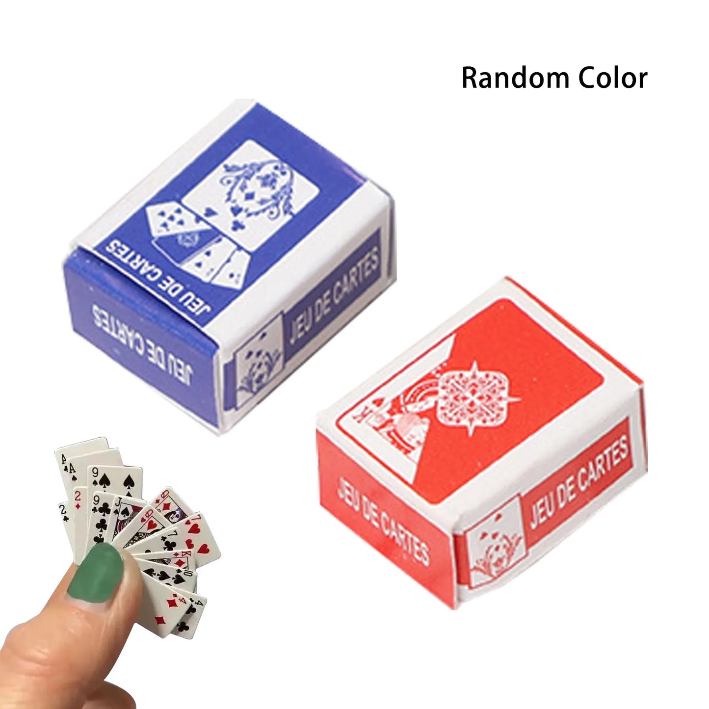 Mini Playing Cards Poker Set Play Cards Deck Board Game Gift