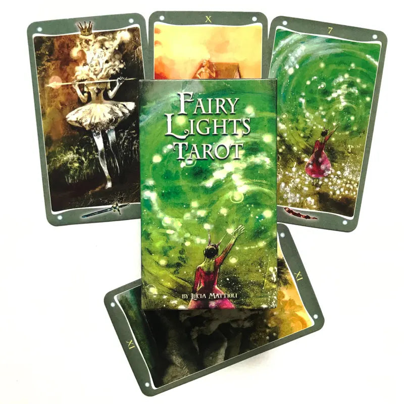 Fairy Lights Tarot Oracle Cards Entertainment Party Cards Board Game Tarot and a Variety of Tarot Options PDF Guide