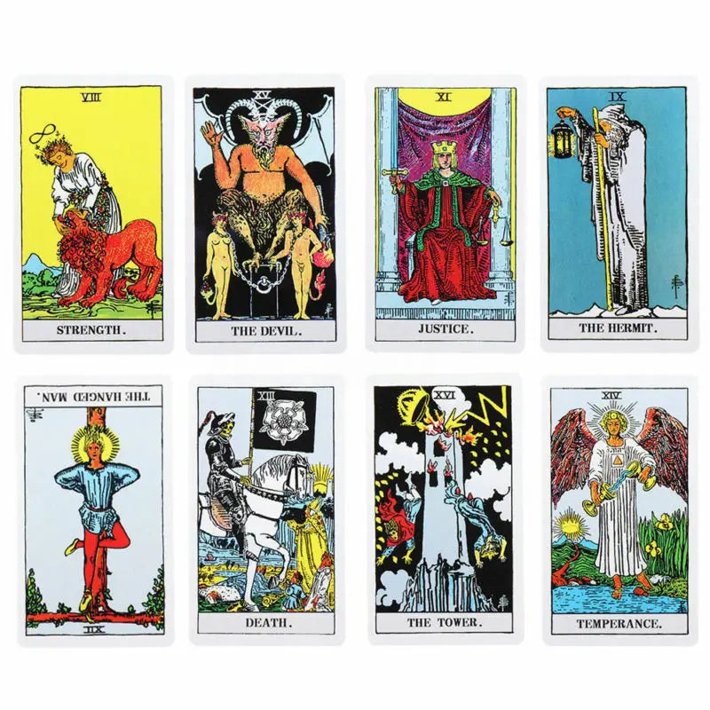 The Most Popular Tarot Deck 78 Cards Set