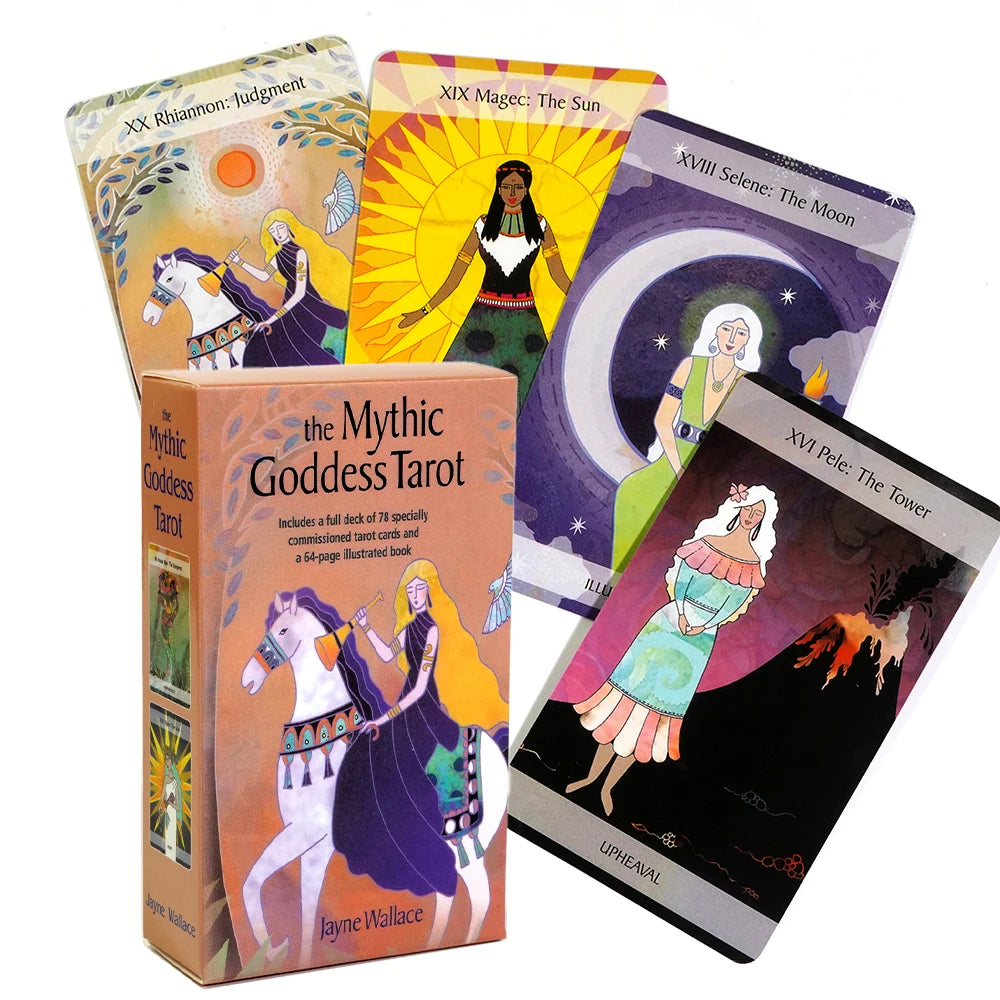 The Mythic Goddess Tarot Includes a Full Deck of 78 Specially Commissioned Tarot Cards