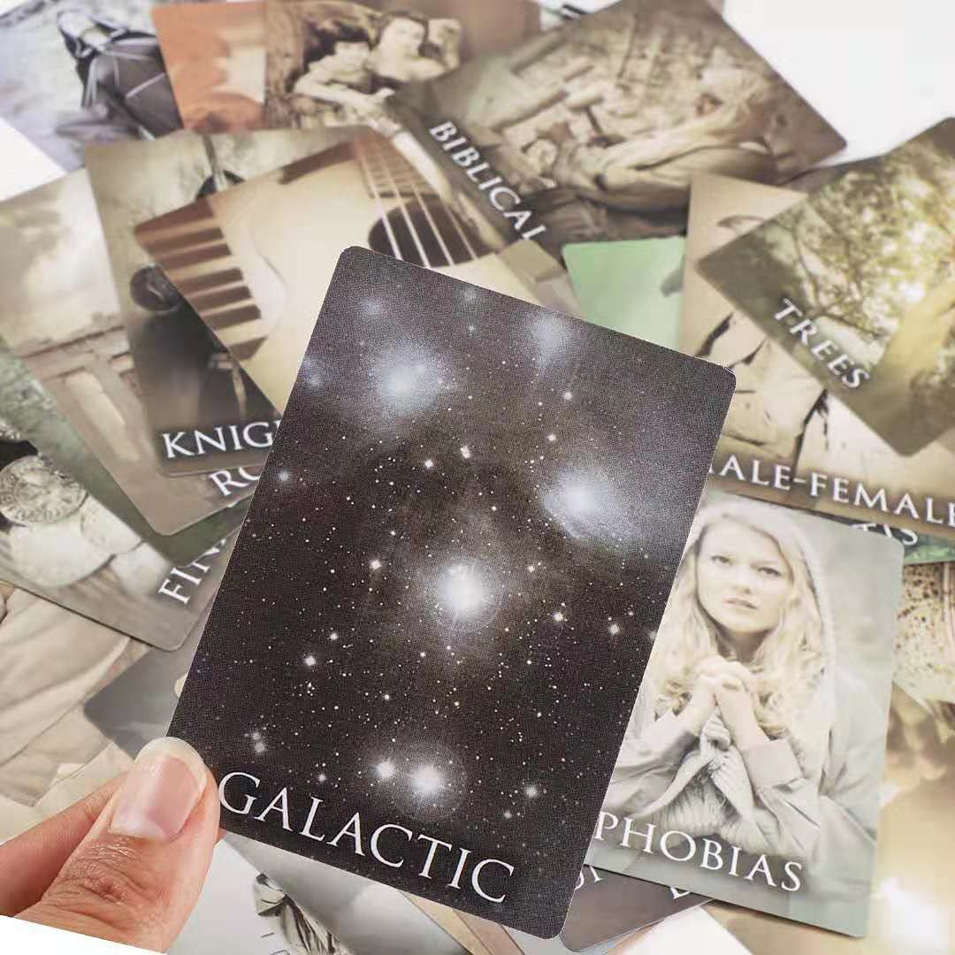 44 Game Cards, past Life Oracle Cards, Life Purpose Oracle Cards, Fortune-Telling Game Cards